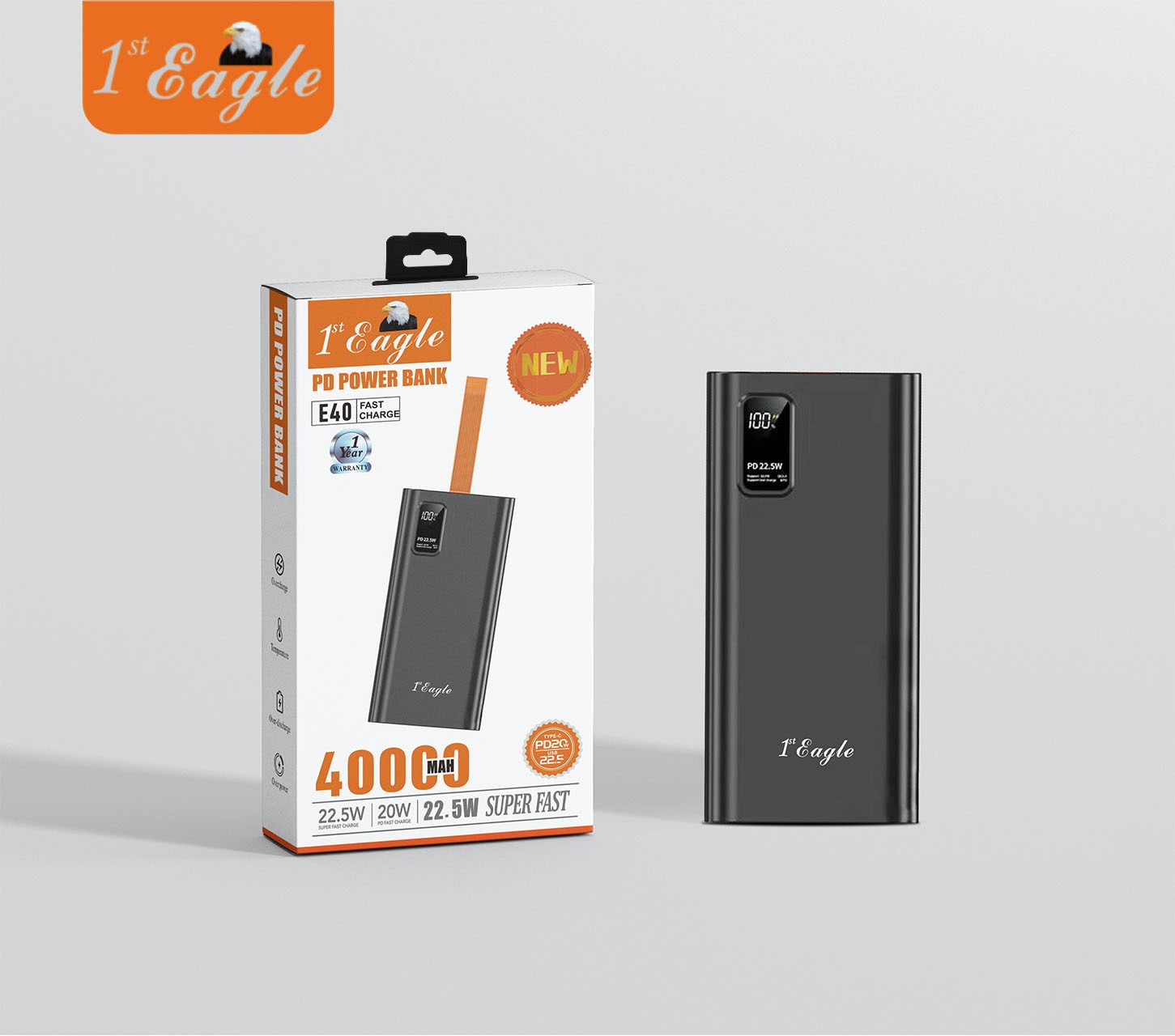 E40 40000mah Powerbank